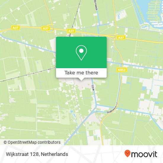 Wijkstraat 128, Wijkstraat 128, 7833 EH Nieuw-Amsterdam, Nederland Karte