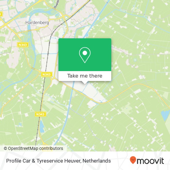 Profile Car & Tyreservice Heuver, Zwedenweg 17 Karte