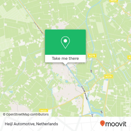 Heijl Automotive, Pater de Leeuwstraat 7 map