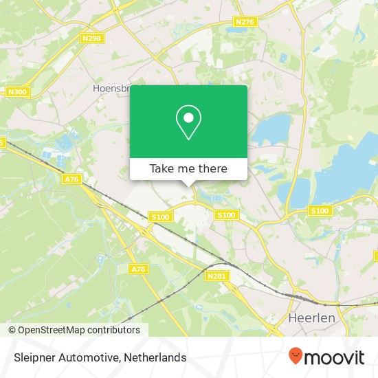 Sleipner Automotive map