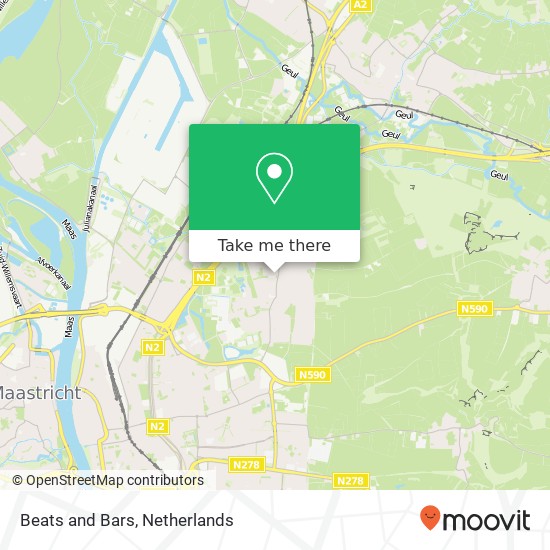 Beats and Bars, Severenplein 25E map