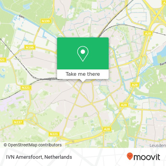 IVN Amersfoort, Arnhemseweg map