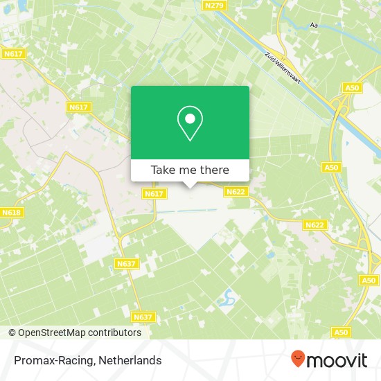 Promax-Racing, Duinweg 8 map