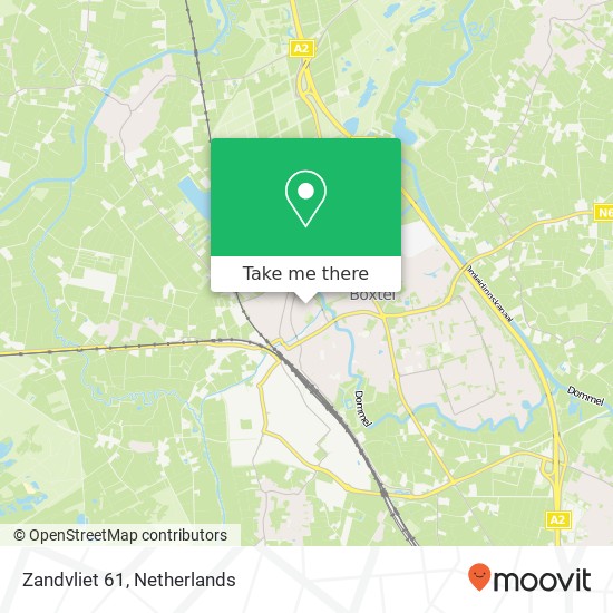 Zandvliet 61, Zandvliet 61, 5282 PD Boxtel, Nederland Karte
