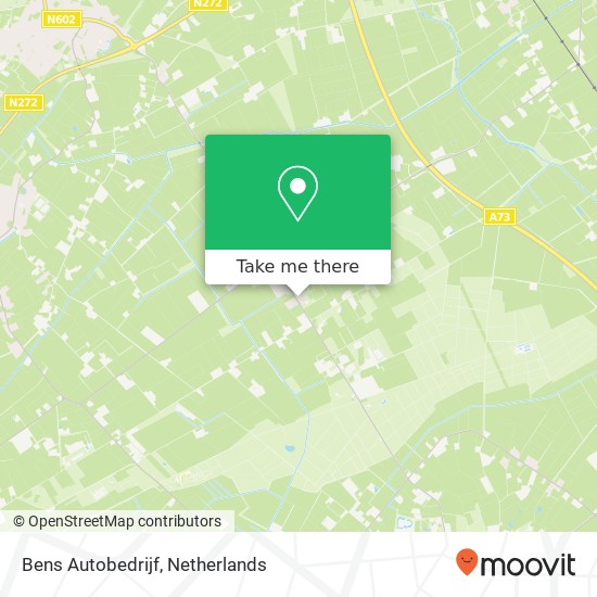 Bens Autobedrijf, Kloosterstraat 13 map