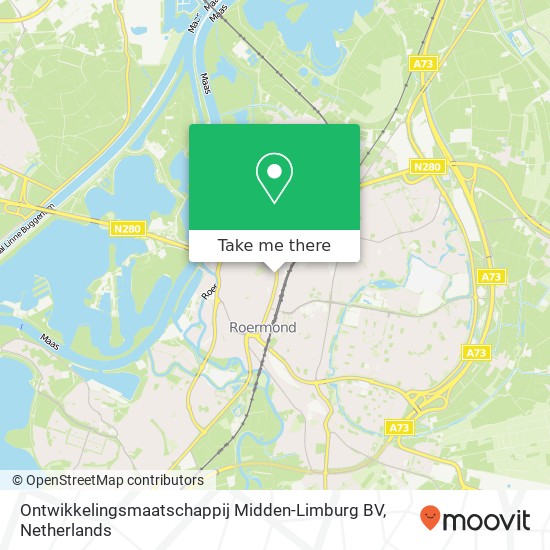 Ontwikkelingsmaatschappij Midden-Limburg BV, Godsweerdersingel 85 map