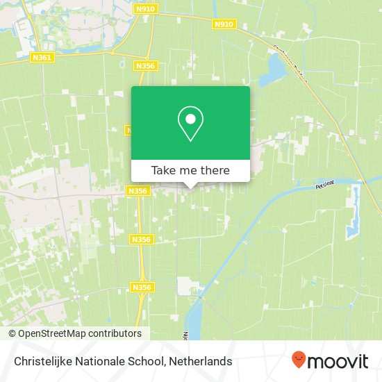 Christelijke Nationale School, Foarwei Karte