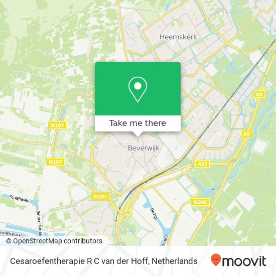 Cesaroefentherapie R C van der Hoff, Raamveld 61 map