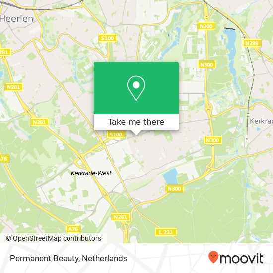 Permanent Beauty, Heerlenersteenweg 63 map