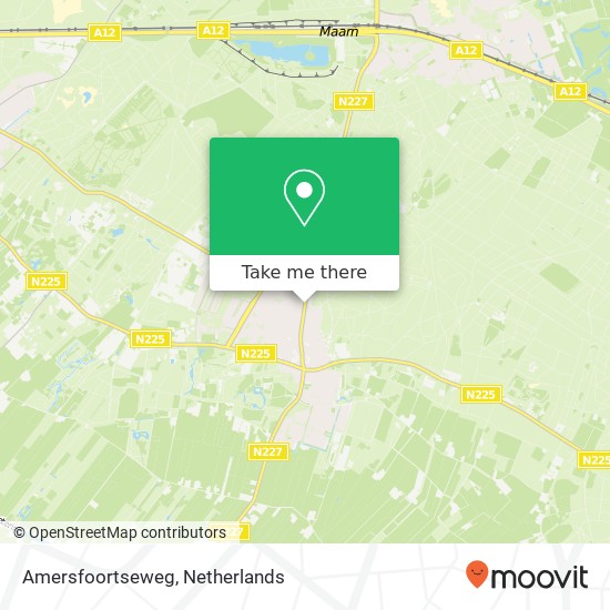 Amersfoortseweg, 3941 GA Doorn map