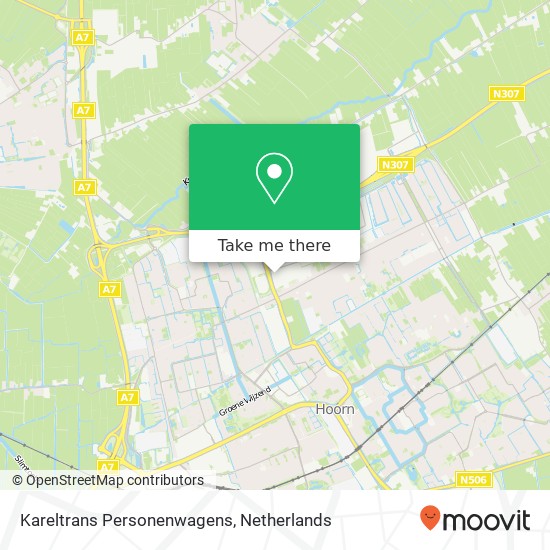 Kareltrans Personenwagens map