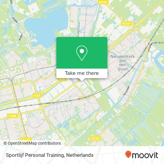 Sportlijf Personal Training, Hoofdweg 318 Karte