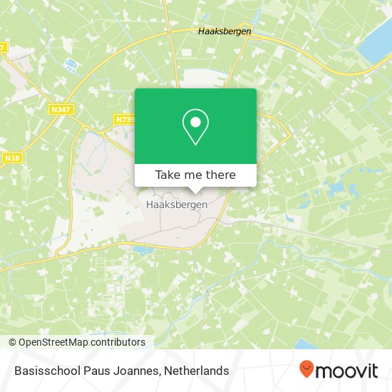 Basisschool Paus Joannes, Benninkstraat 12 map