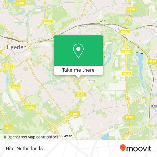 Hits, Heistraat 2 map
