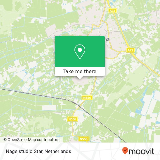 Nagelstudio Star, Pastoor Debijestraat 12 map