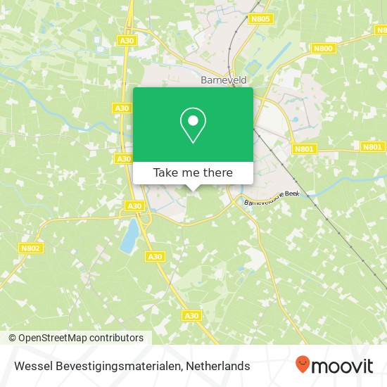 Wessel Bevestigingsmaterialen, Nederwoudseweg 66 map