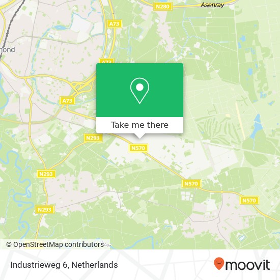 Industrieweg 6, 6045 JG Roermond map