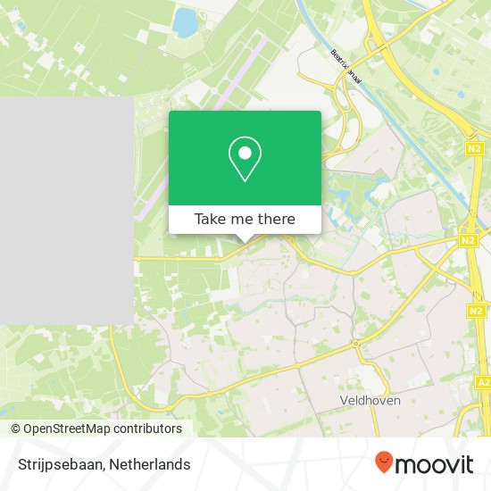 Strijpsebaan, Strijpsebaan, Veldhoven, Nederland Karte