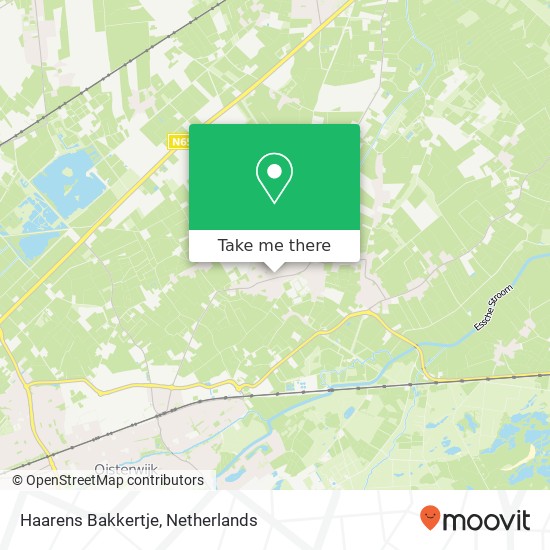 Haarens Bakkertje, Burgemeester de Ruijterstraat map