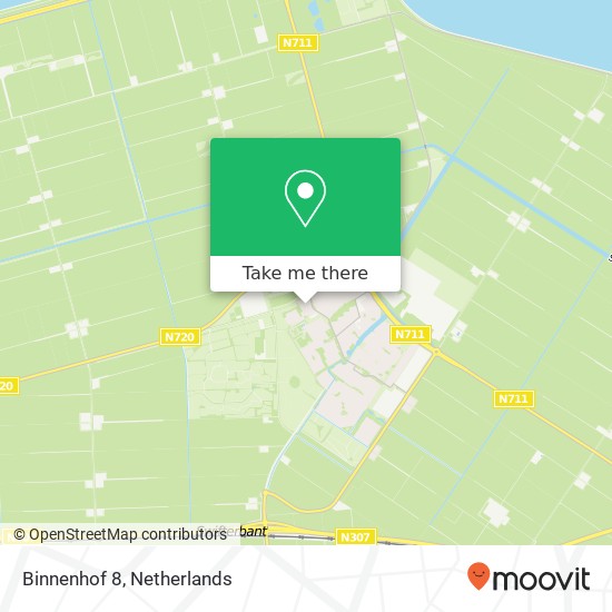 Binnenhof 8, 8255 AP Swifterbant map