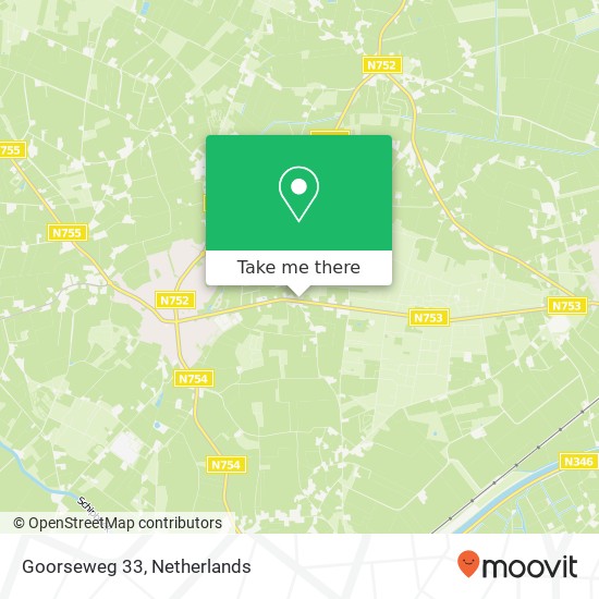 Goorseweg 33, 7475 BD Markelo map