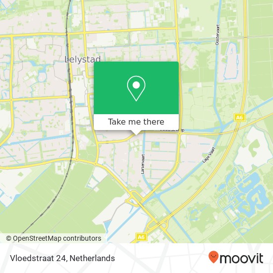 Vloedstraat 24, 8226 DH Lelystad map