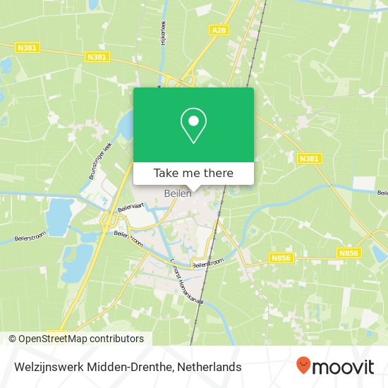 Welzijnswerk Midden-Drenthe, Karspelstraat 3 Karte