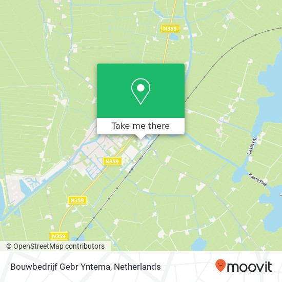 Bouwbedrijf Gebr Yntema map