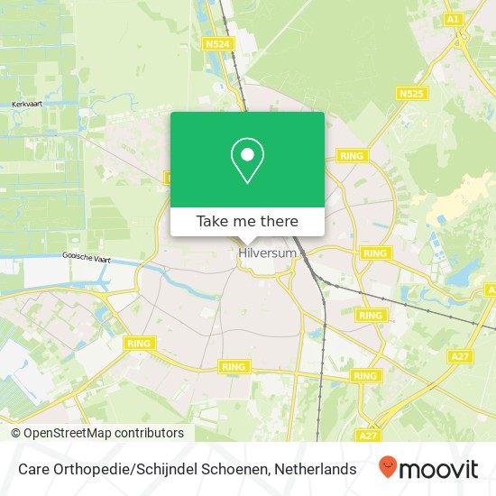 Care Orthopedie / Schijndel Schoenen, Schoutenstraat 14 Karte