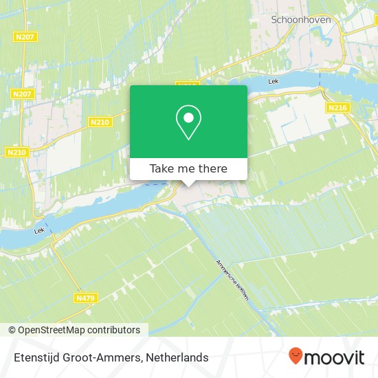 Etenstijd Groot-Ammers, Margrietstraat 17 map