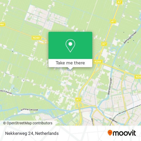 Nekkerweg 24 map