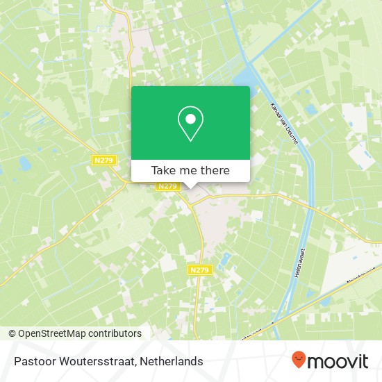 Pastoor Woutersstraat, 5768 CM Meijel map