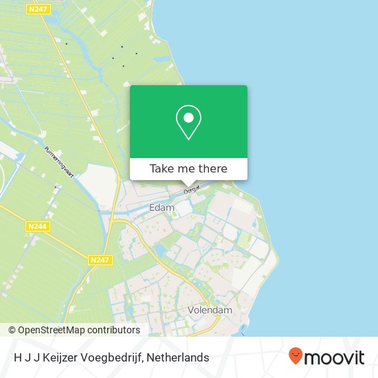 H J J Keijzer Voegbedrijf, Oorgat 9 map