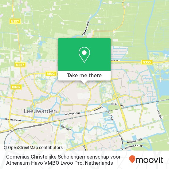 Comenius Christelijke Scholengemeenschap voor Atheneum Havo VMBO Lwoo Pro, Robert Kochstraat 6 map