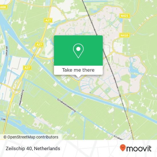 Zeilschip 40, Zeilschip 40, 3991 CT Houten, Nederland map