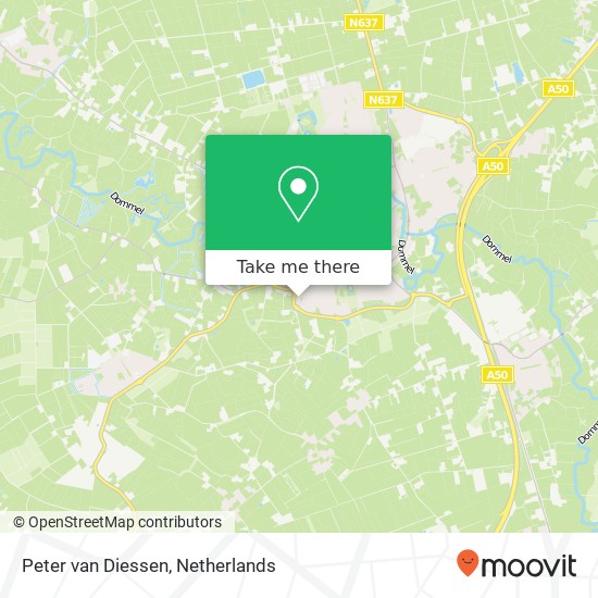 Peter van Diessen, Leunestraat 8 map