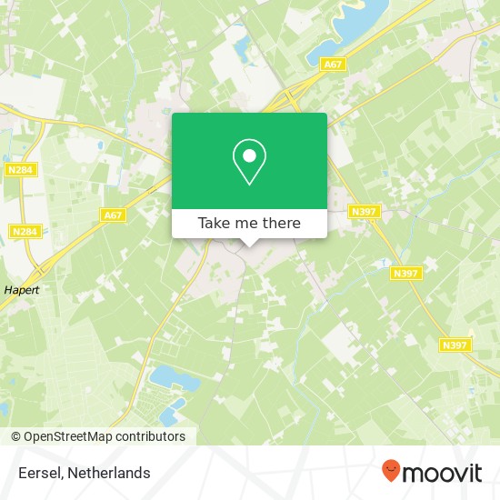 Eersel map