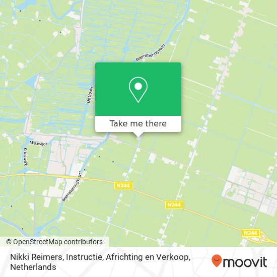 Nikki Reimers, Instructie, Africhting en Verkoop, Wormerweg 10 map