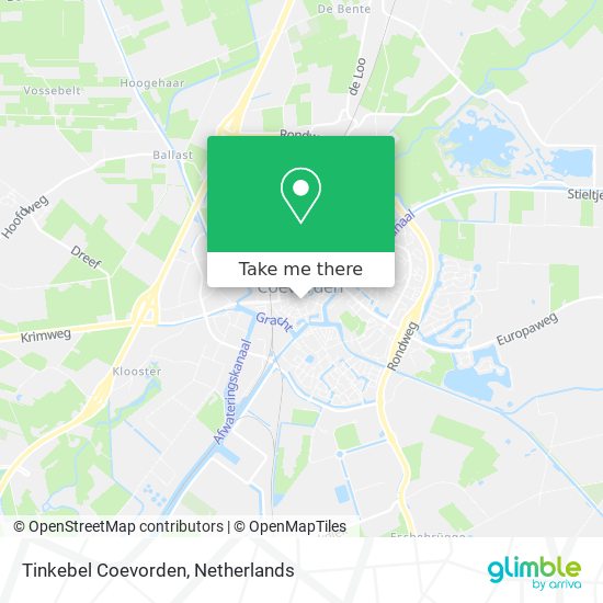 Tinkebel Coevorden map