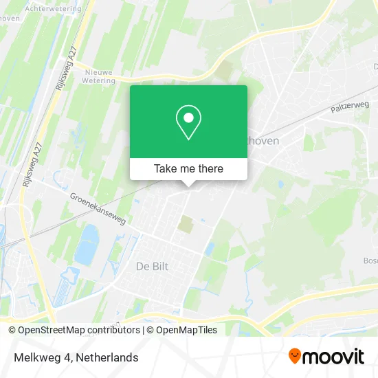 Melkweg 4 map