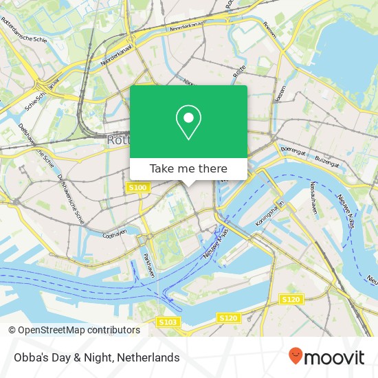 Obba's Day & Night, Witte de withstraat 79 map