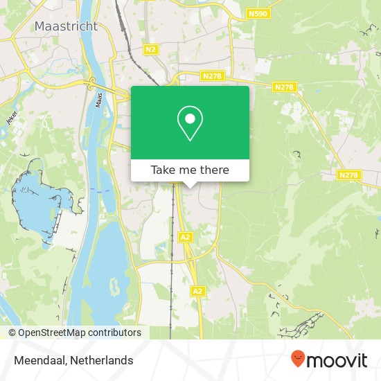 Meendaal, 6228 JA Maastricht map