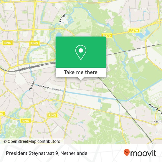 President Steynstraat 9, 5642 HN Eindhoven map