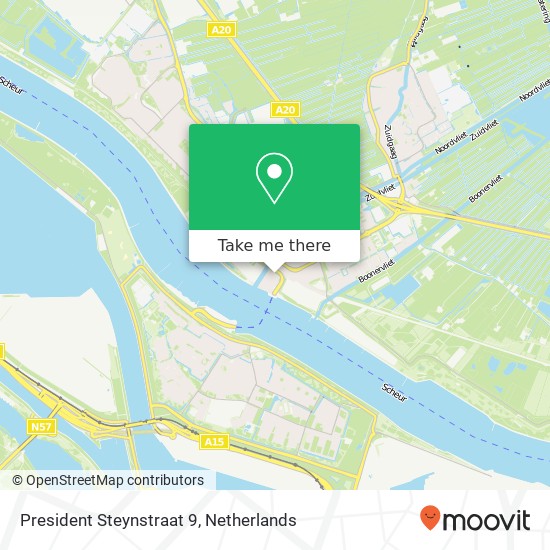 President Steynstraat 9, 3143 CR Maassluis map