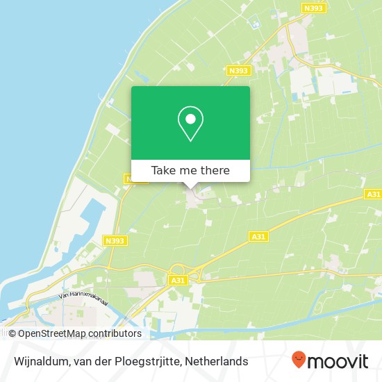 Wijnaldum, van der Ploegstrjitte map