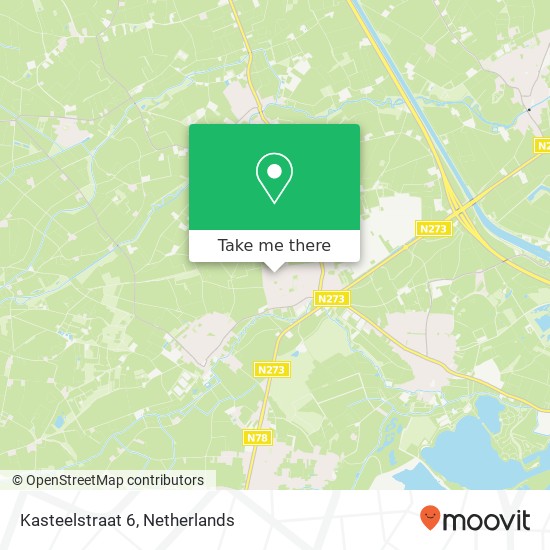 Kasteelstraat 6, 6014 EJ Ittervoort map