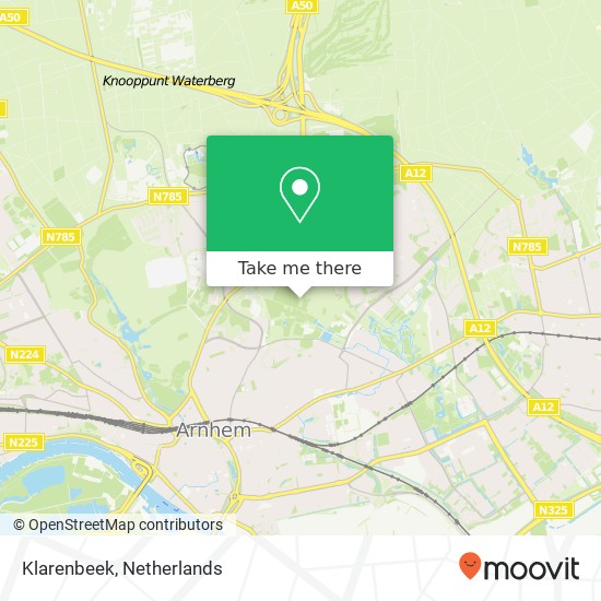 Klarenbeek, Klarenbeek, Arnhem, Nederland Karte
