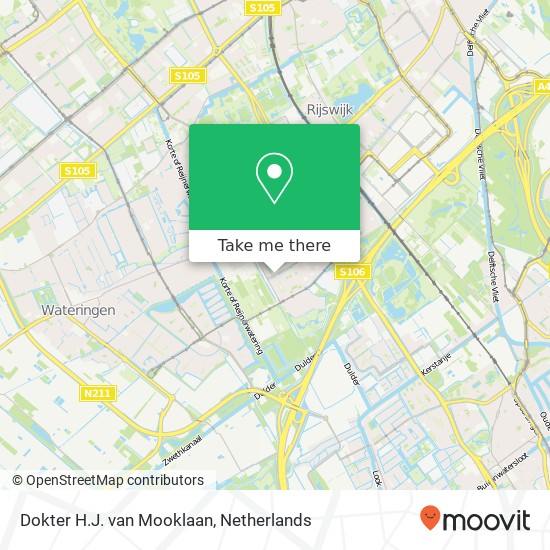 Dokter H.J. van Mooklaan, 2286 PS Rijswijk map