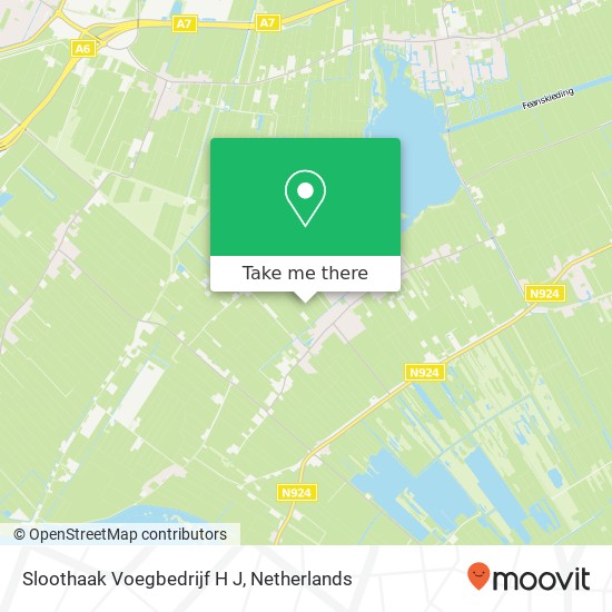 Sloothaak Voegbedrijf H J, Hendrik Jan Textorstrjitte map