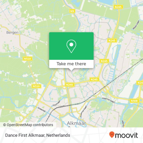 Dance First Alkmaar, Schoenmakerstraat map